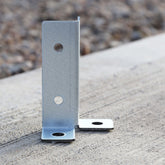 Universal Fence Post Post-to-Floor Fixing Bracket